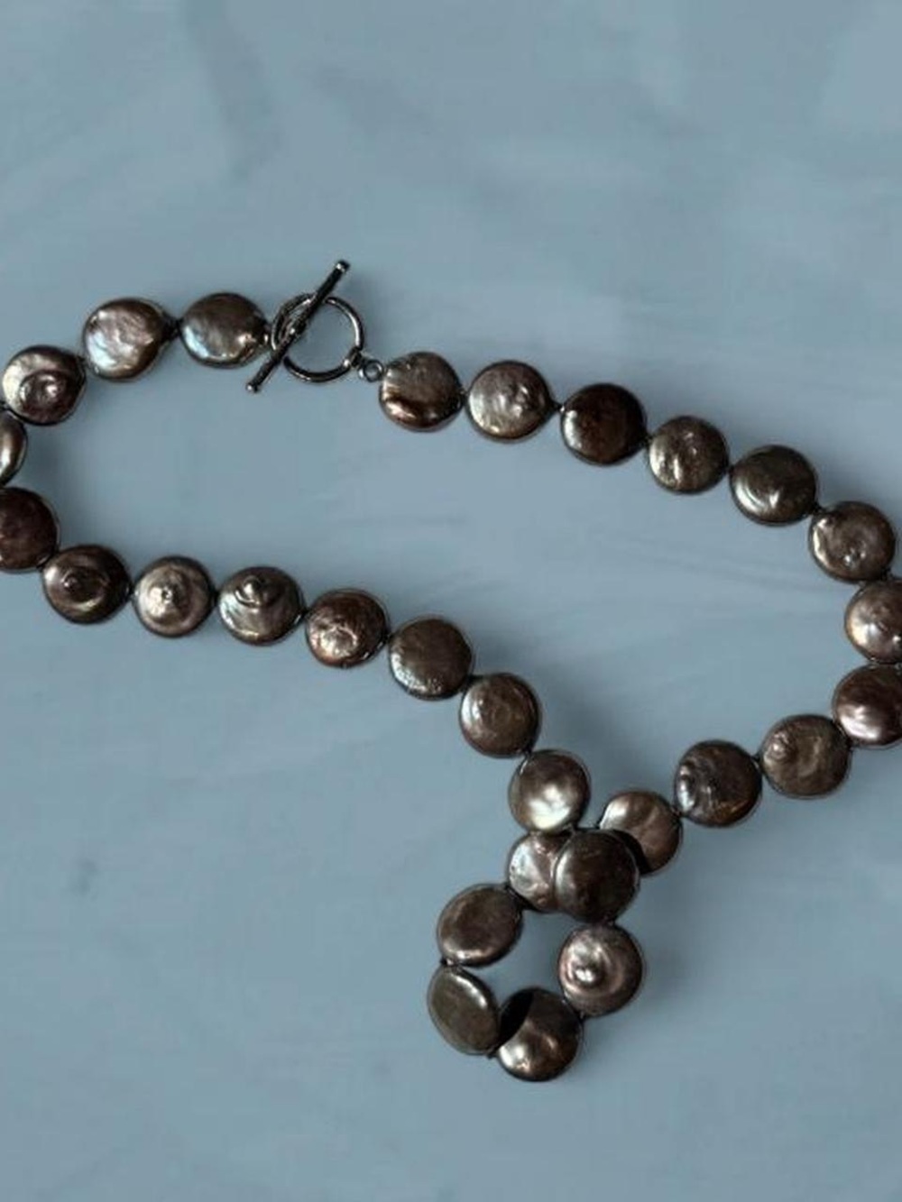 Black Pearl Coin Necklace - Unbranded Women's Jewelry